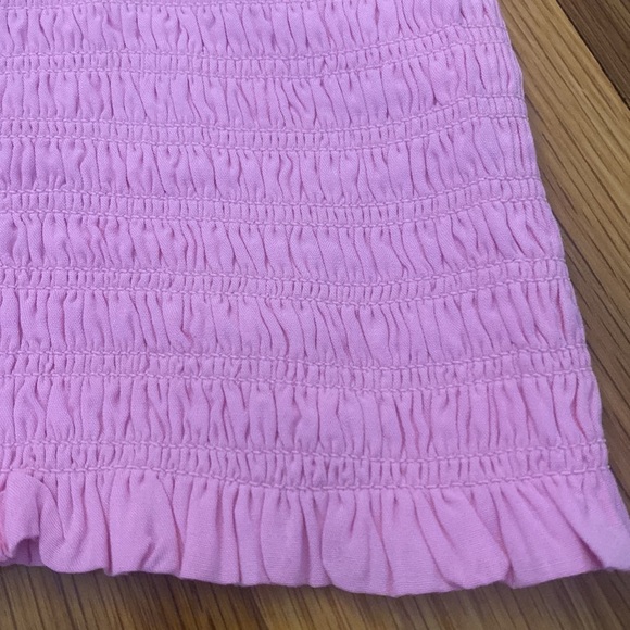 Katie J NYC Girls Pink Ruffled Top Size L - Picture 6 of 6